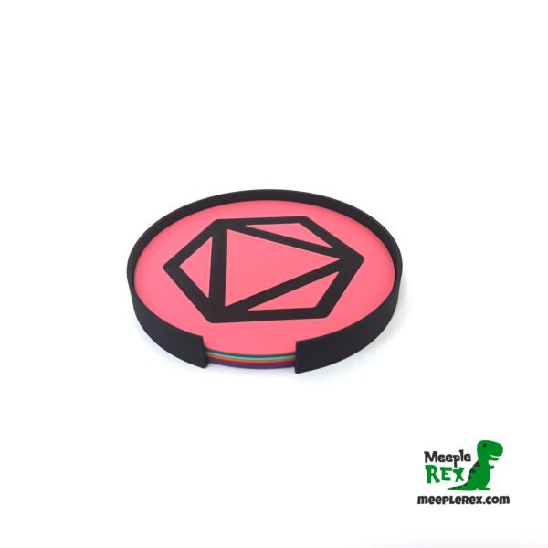 Posavasos con diseño de dados - Imagen 2