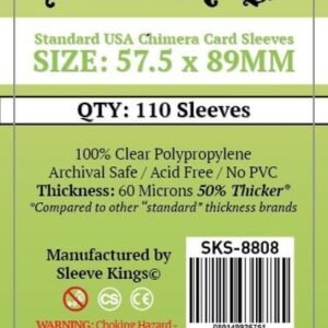 [8808] Sleeve Kings Standard USA Chimera Card Sleeves (57.5x89mm)
