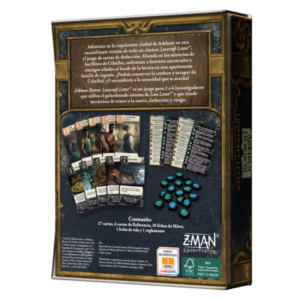 Arkham Horror Lovecraft Letter - Imagen 5