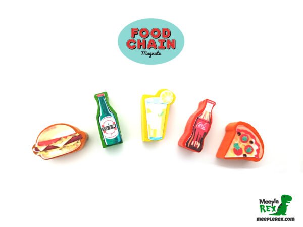 Stickers para Food Chain Magnate