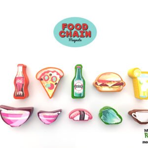 Stickers para la expansión Ketchup de Food Chain Magnate