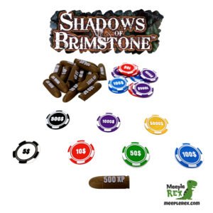 Tokens jugadores de Shadow of Brimstone
