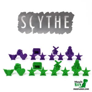 Tokens para jugadores de la expansión de Scythe