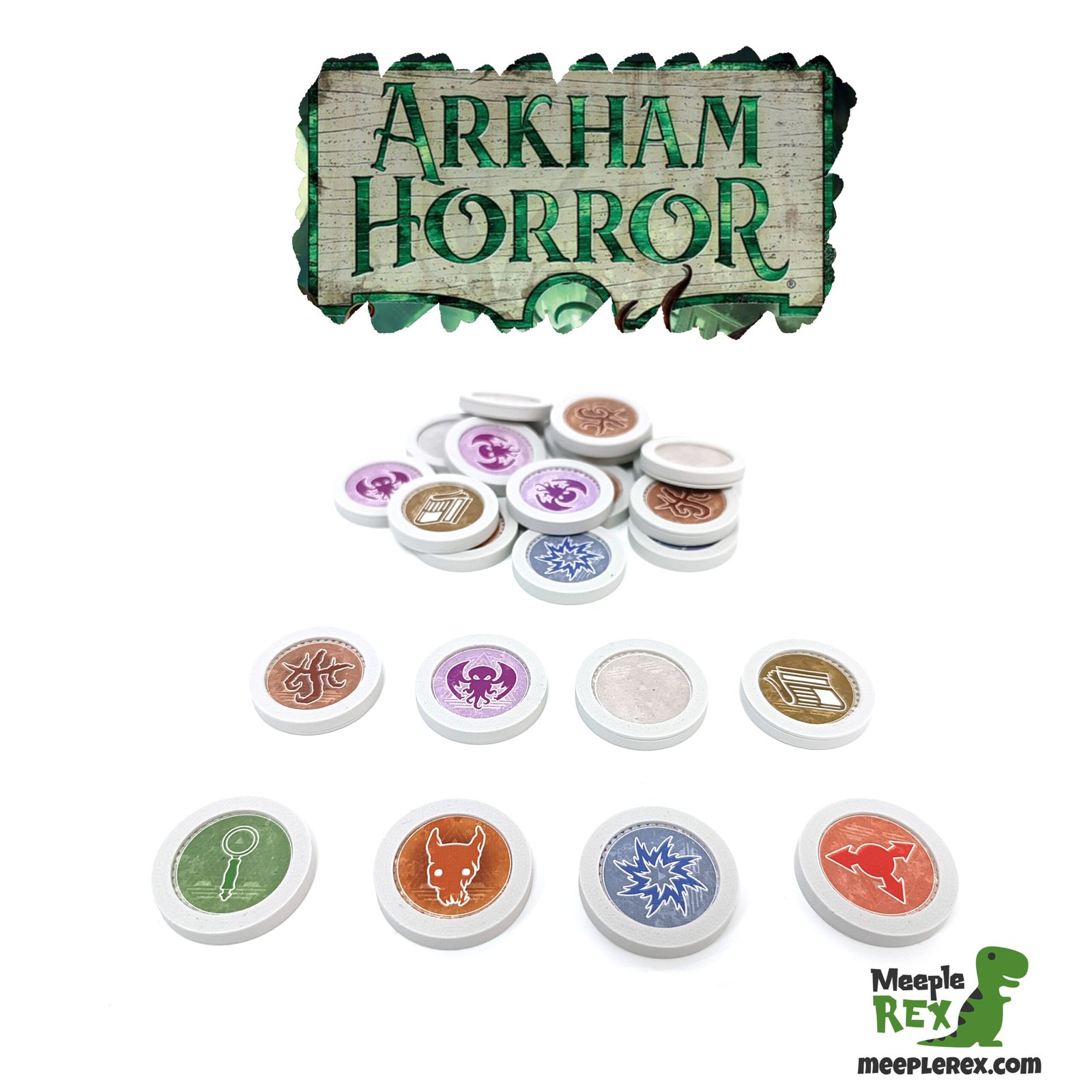 Fundas protectoras para fichas Arkham Horror