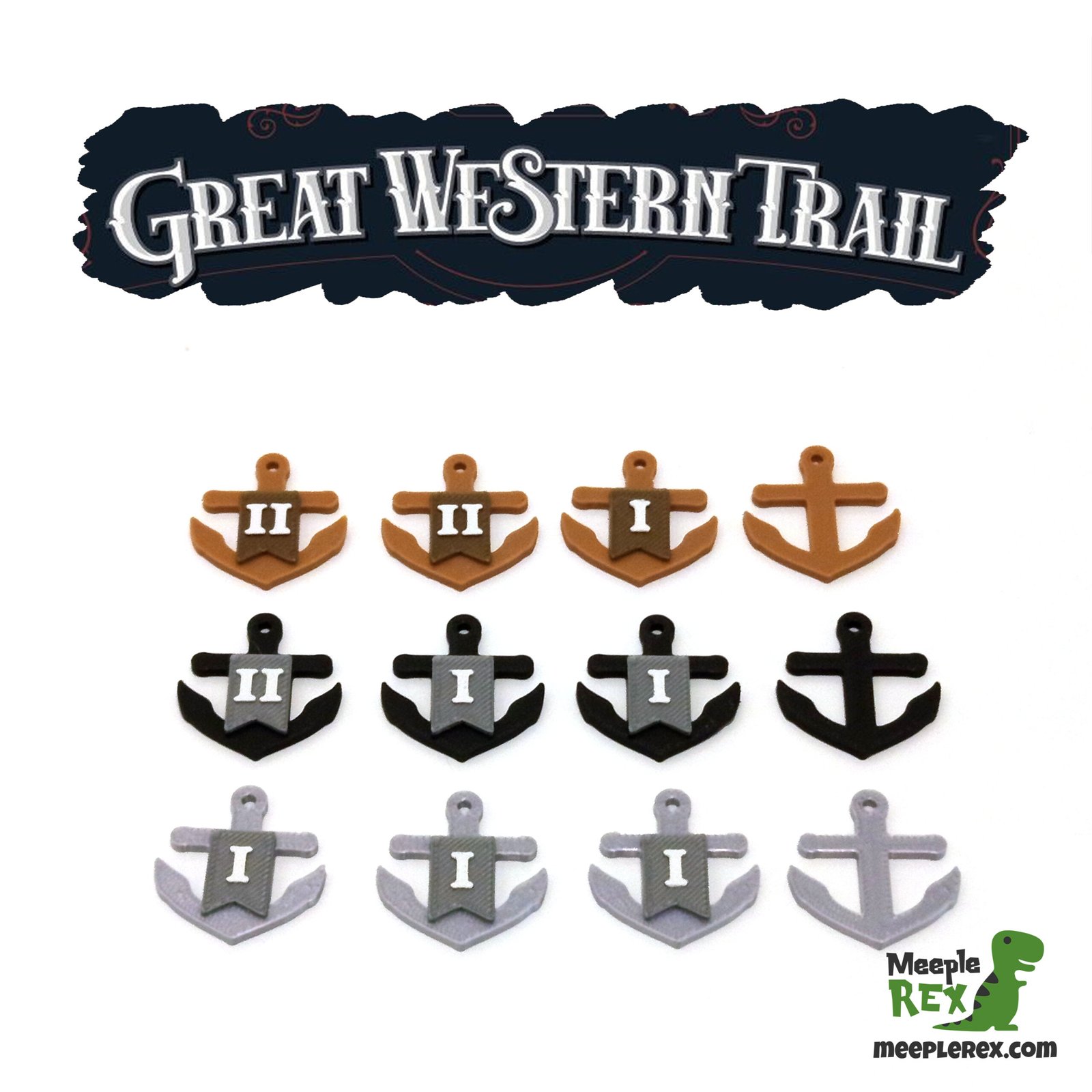 Tokens de muelle para Great Western Trail Argentina
