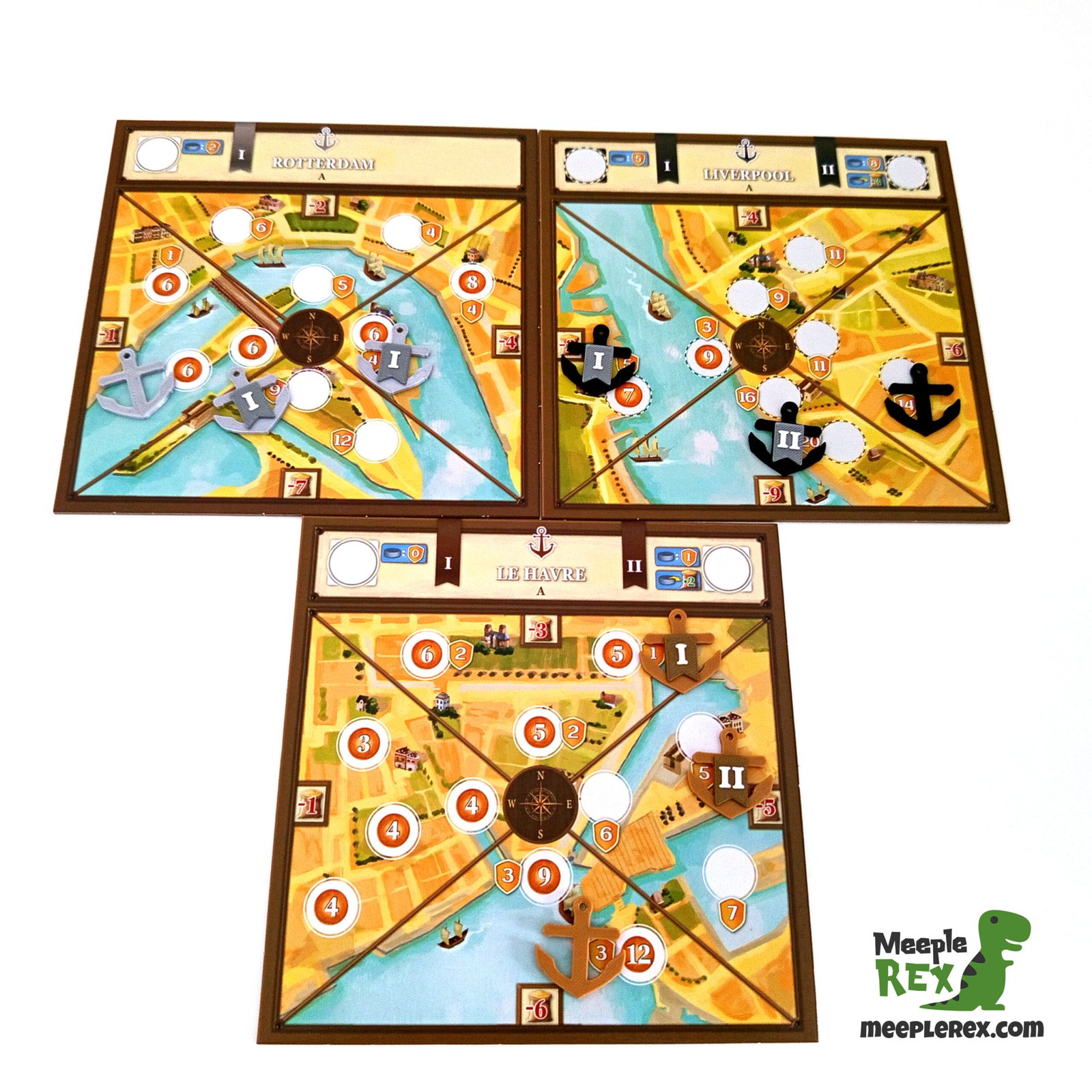 Tokens de muelle para Great Western Trail Argentina - Imagen 2