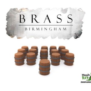 Tokens de barril para Brass Birmingham